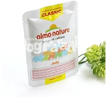 Almo Nature HFC Jelly Katzen-Nassfutter Thunfischfilet mit Garnelen 55g