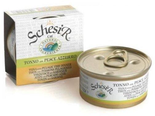 Schesir Brühe Thunfisch mit Sardinen (70 g)