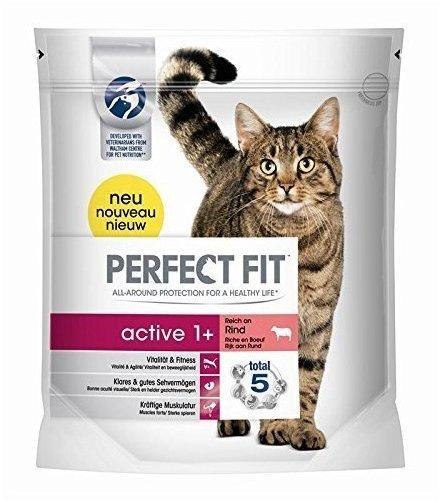 Perfect Fit Cat Active 1+ Trockenfutter reich an Rind 1,4kg