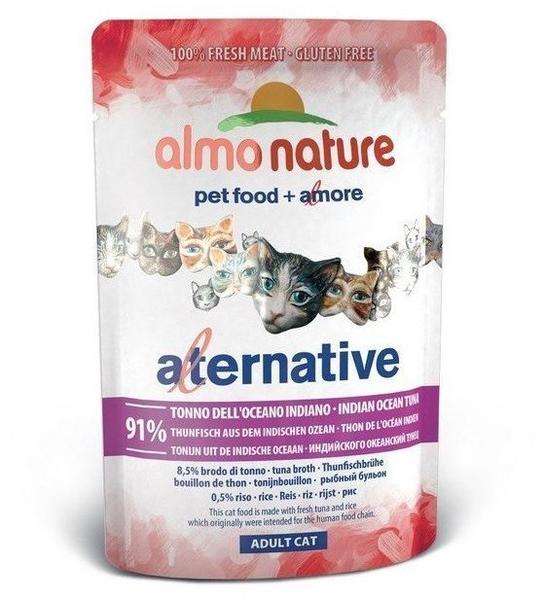 almo nature Alternative wet Cat 55 Thunfisch aus dem Indischen Ozean Thunfish - 24 x