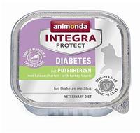 animonda INTEGRA PROTECT - Schale - Diabetes - mit Putenherzen | 16 x 100 g,