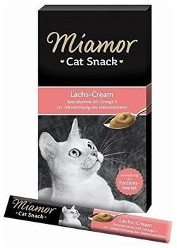 Miamor Cat Snack Lachs-Cream (6x15g)