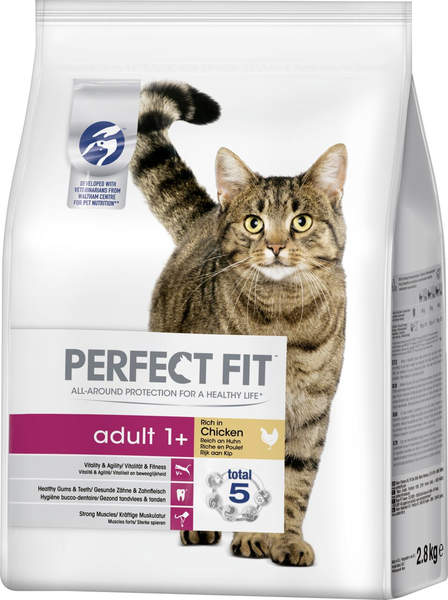 Perfect Fit Cat Adult 1+ Trockenfutter Huhn 2,8kg