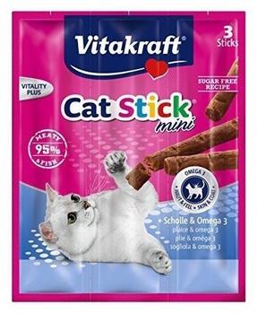 Vitakraft Katzensnack Cat Stick® mini ScholleΩ 3, 20er pack