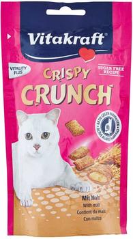 Vitakraft Katzensnack Crispy Crunch mit Malz - 8 x 60g