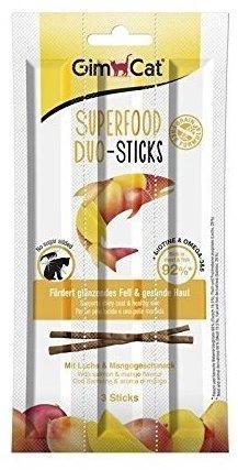 GimCat Superfood Duo-Sticks mit Lachs & Mango 3 x 3 Sticks (45g)