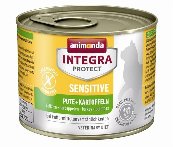 Animonda Integra Protect Sensitive Pute & 6x 200g