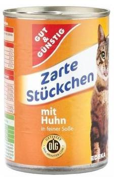 Edeka Gut & Günstig Zarte Stückchen mit Huhn in feiner Soße