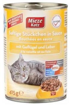 Norma Mieze Katz Saftige Stückchen in Sauce mit Geflügel und Leber