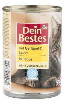 dm Dein Bestes mit Geflügel und Leber in Sauce