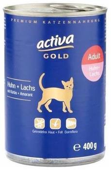 Das Futterhaus Activa Gold Huhn + Lachs mit Kürbis + Amarant