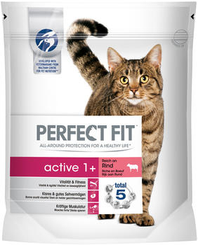 Perfect Fit Cat Active 1+ Trockenfutter reich an Rind 750g