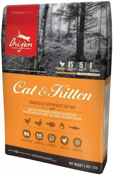 Orijen Cat & Kitten Trockenfutter 5,4kg