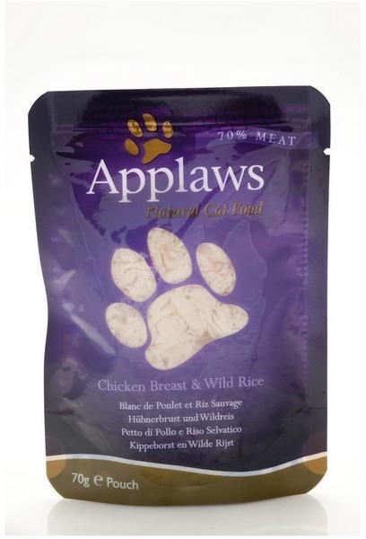 Applaws Beutel Hühnchen mit Wildreis (70 g)