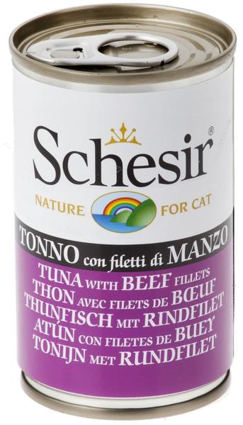 Schesir Jelly Thunfisch mit Rinderfilet 140g