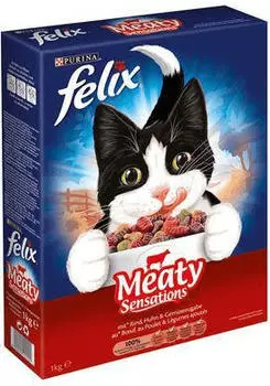 Purina Felix Countryside Sensations mit Rind, Huhn und Gemüsegeschmack