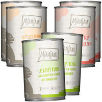 MjAMjAM Adult Hund 6 x 400 g - Mixpaket I (3 Sorten) (Hundefutter), Grundpreis: