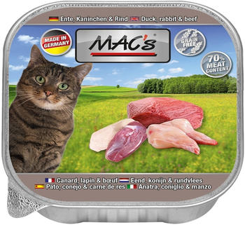 MAC's Cat Ente, Kaninchen, Rind 85g
