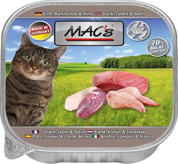 MAC's Tiernahrung MAC's Cat Huhn & Lamm 85g