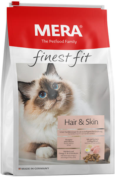 MERA Cat finest fit Hair & Skin Trockenfutter 1,5kg