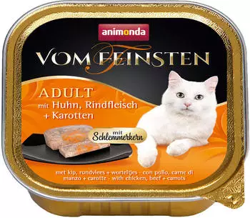 Animonda Vom Feinsten Adult mit Huhn, Rindfleisch + Karotten
