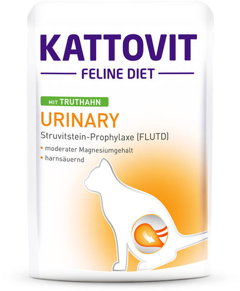 Kattovit Feline Diet Urinary Truthahn 24x85g