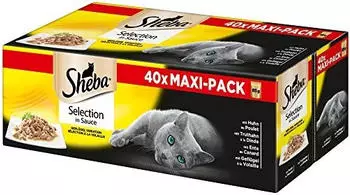 Sheba Multipack Geflügel in Sauce 40 x 85g