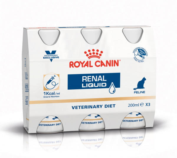 Royal Canin Feline Renal Liquid 3x200ml