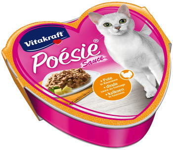 Vitakraft Poesie Sauce Pute in Käsesauce (30 x 85 g)