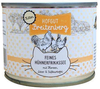 Hofgut Breitenberg Kitten Feines H&uuml;hnerfrikassee 180g