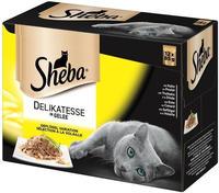Sheba Delikatesse in Gelee Gefl&uuml;gel Variation Multipack 1020 g, Grundpreis:...