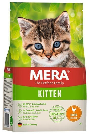 MERA Cats Kitten Huhn 2kg Test ❤️ Testbericht.de Mai 2022