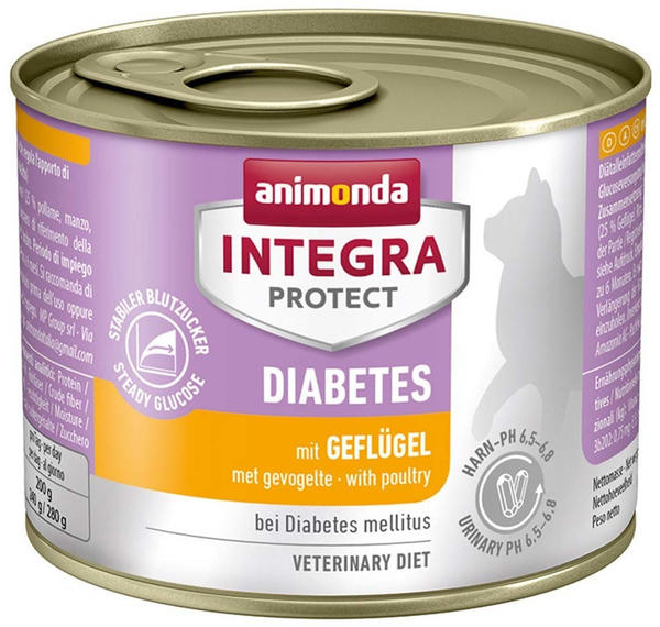 Animonda Integra Cat Protect Diabetes 200g Geflügel