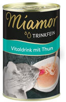 Miamor Trinkfein Vitaldrink mit Thunfisch | 135 ml, Grundpreis: &euro; 6,59 / l