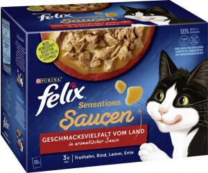 Felix Sensations Saucen Geschmacksvielfalt vom Land 12x85g