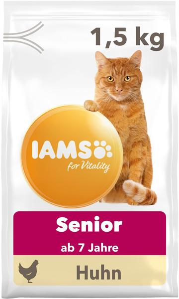 IAMS Cat for Vitality Senior 7+ mit frischem Huhn 1,5kg