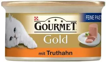 Gourmet Gold Feine Pastete Truthahn 85g