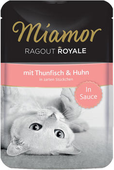 Miamor Ragout Royale Thunfisch & Huhn 100g