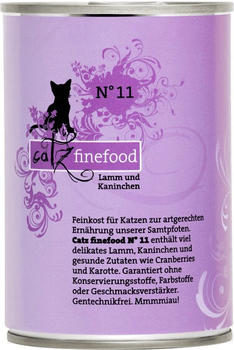 catz finefood Classic No.11 Lamm & Kaninchen 400g