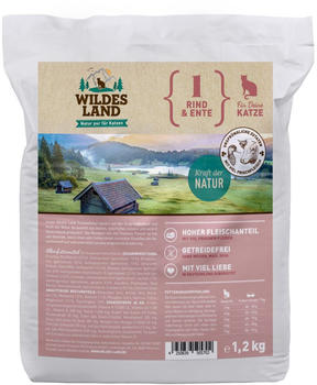 Wildes Land 1 Rind & Ente 1,2kg