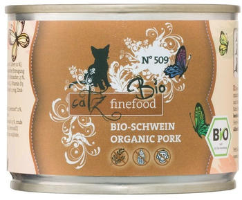 catz finefood Bio N° 509 Schwein 200g