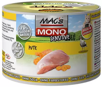 MAC's Cat Mono Sensitive Pute 200g