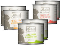 MjAMjAM Cat - Mixpaket I - Huhn, Rind, Herzen | 6 x 200 g, Grundpreis: &euro;...