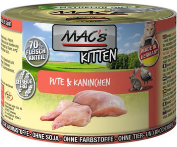 MAC's Kitten Pute & Kaninchen 200g