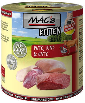 MAC's Kitten Kalb & Hühnerherzen 800g