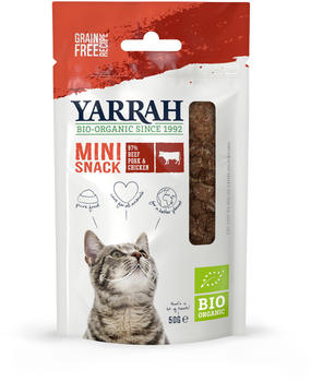 Yarrah Bio-Mini Snack für Katzen 50g