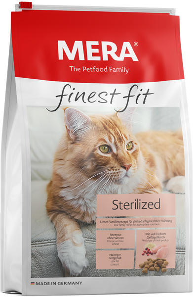 MERA Cat Finest Fit Sterilized Trockenfutter 4kg