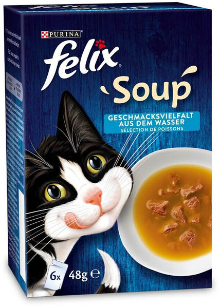 Felix Soup Geschmacksvielfalt aus dem Wasser 6x48g
