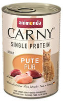 animonda Carny Single Protein Adult 6 x 400 g - Pute pur (Katzenfutter), Grundpreis: