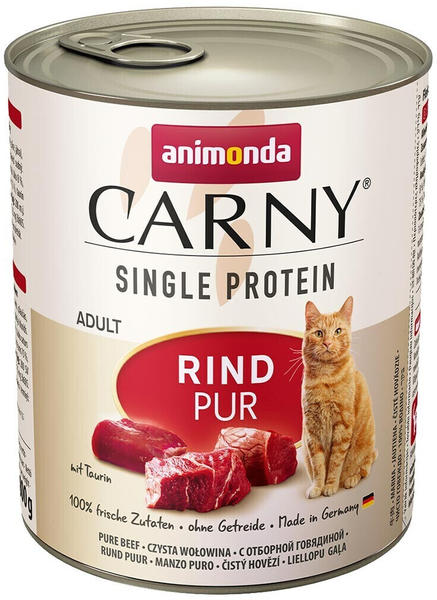 Animonda Carny Single Protein Adult Rind Pur 800g Test ❤️ Testbericht.de  Februar 2022